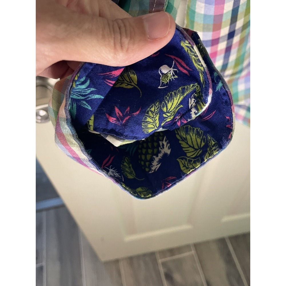 Alan‎ Flusser Men's Long Sleeve Button Up XL Plaid - Picture 5 of 6